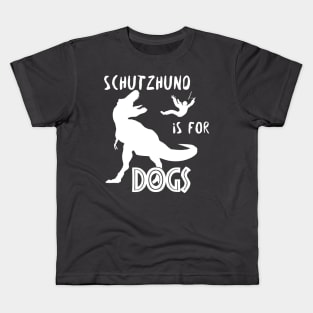 Schutzhund T-rex Kids T-Shirt